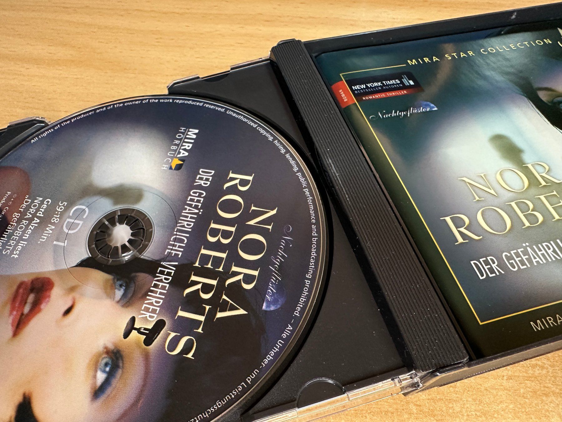 Audiolibri: Roberts Nora - Der gefährliche Verehrer - 4 CD – Usato da Rikon im Tösstal venduto da Alpenmutz 4