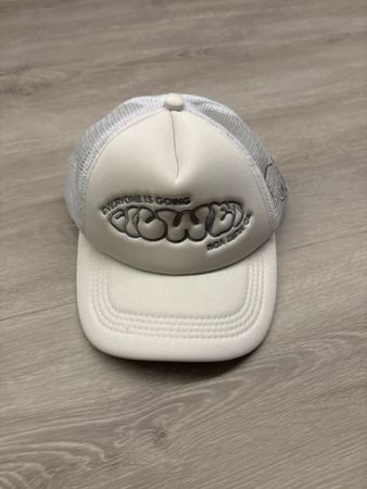 Kappe Trucker weiss Grösse One Size neuwertig