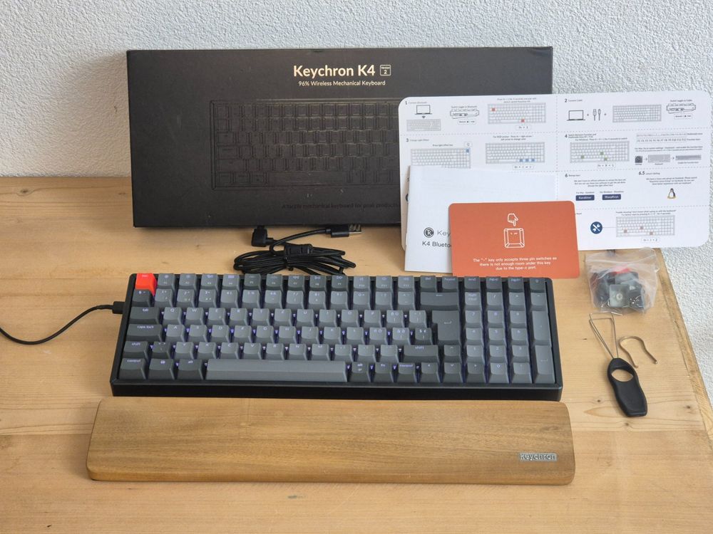 Keychron K4 CH-Layout 96% Wireless Mechanical Keyboard (Gebraucht) in ...