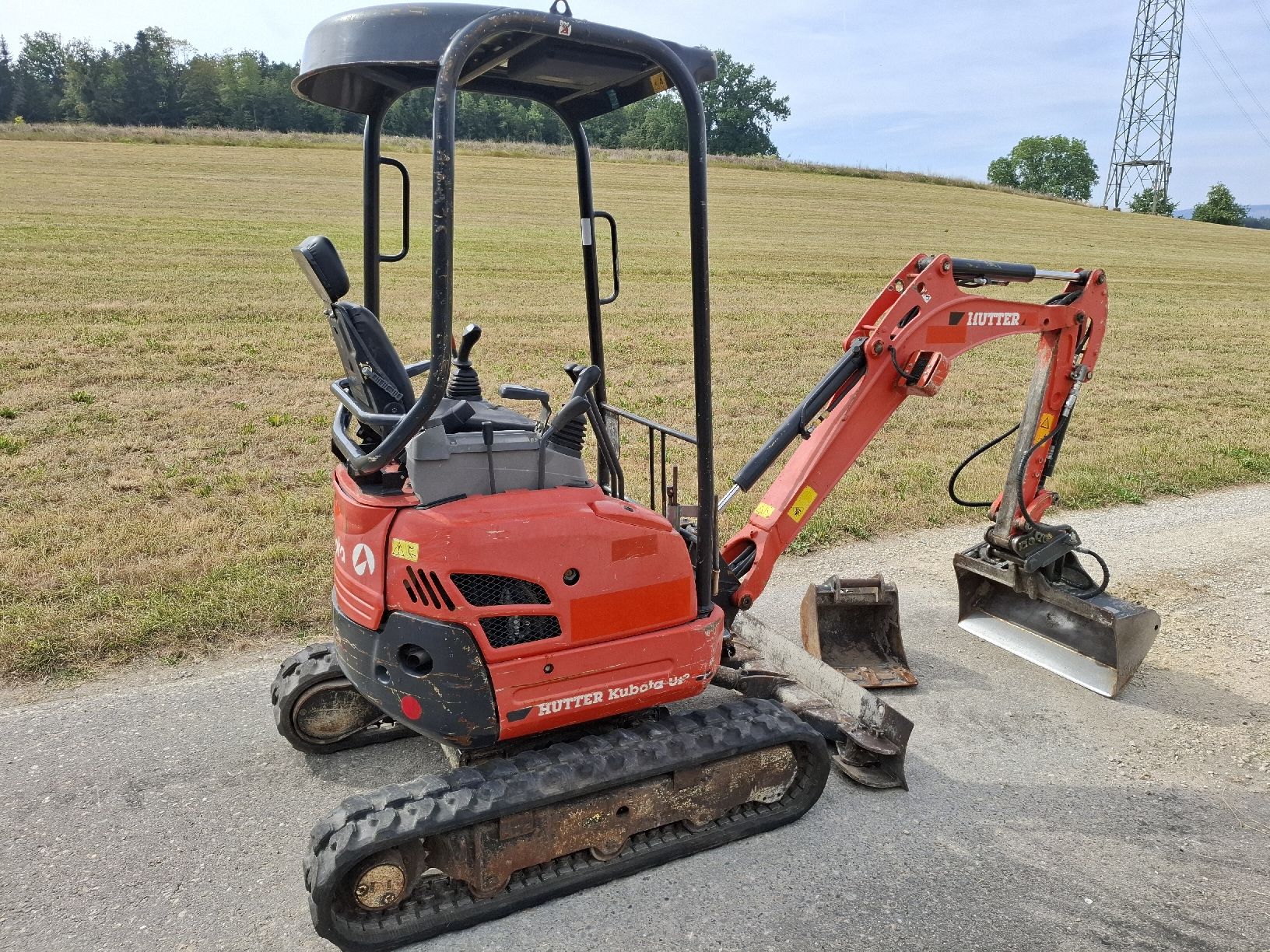 Kubota Escavatori: Hutter Kubota U 17-3  – Usato da Höchstetten venduto da Kimi17417 3