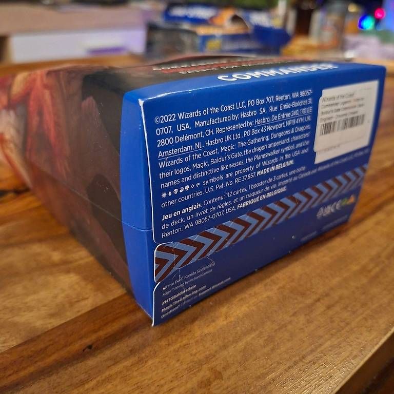 Magic The Gathering Sammelbilder & Trading cards: MTG Commander Battle for Baldur's Gate - Draconic Dissent – Neu und originalverpackt aus Biel/Bienne von Amusy_TCG 1