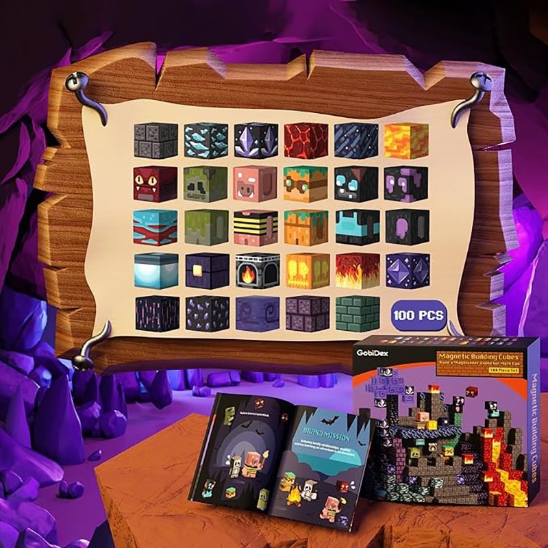 Baukästen: Minecraft Building Blocks 100PCS Magnetic toy New   – Neu (gemäss Beschreibung) aus Glattbrugg von har_jgc7 2