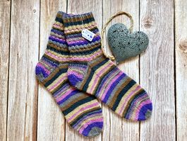 Handgestrickte Socken 🧦🧶 44/45. DIE Geschenkidee🎁!