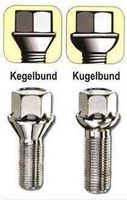 Kugelbund Radschraube M14x1.5x28mm - 45mm