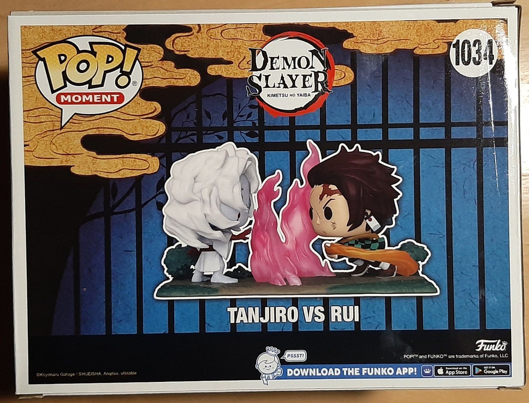 Funko Statuette: Funko Pop Demon Slayer Tanjiro VS Rui – Nuovo e nell'imballaggio originale da Montet (Glâne) venduto da KOADA 1