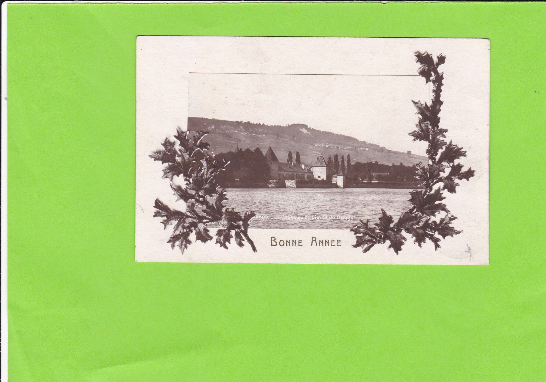 Cartoline postali: Rolle: Bonne Année – Usato da St. Peterzell venduto da neckertal