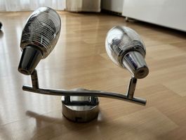 Nino Leuchten Nori Wandlampe, Chrom, 2-flammig, Neu