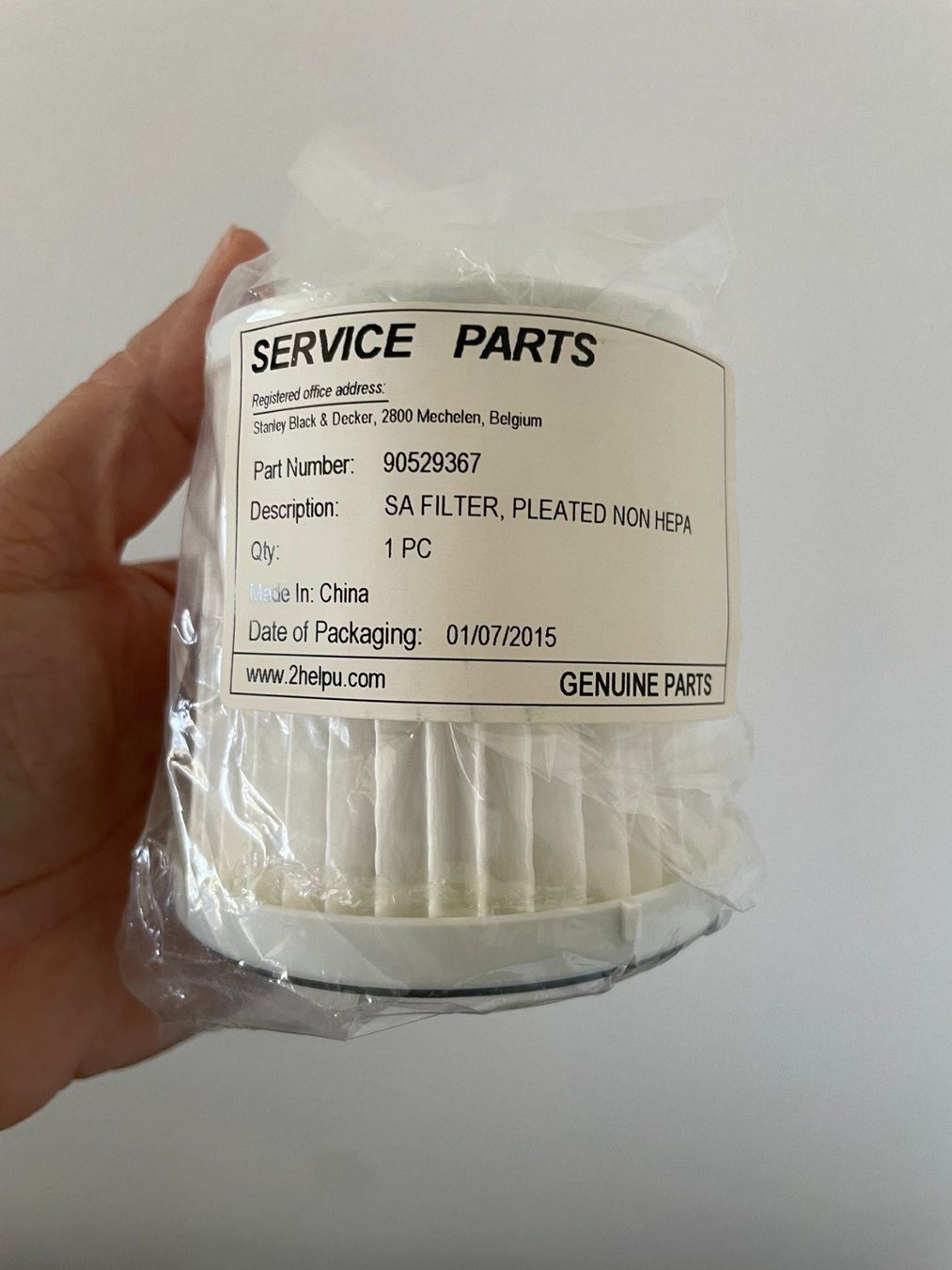 Altro per la casa: Staubsauger Filter Black& Decker No: 90529367 – Nuovo e nell'imballaggio originale da Meierskappel venduto da Hit123