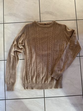 Strickpullover Beige