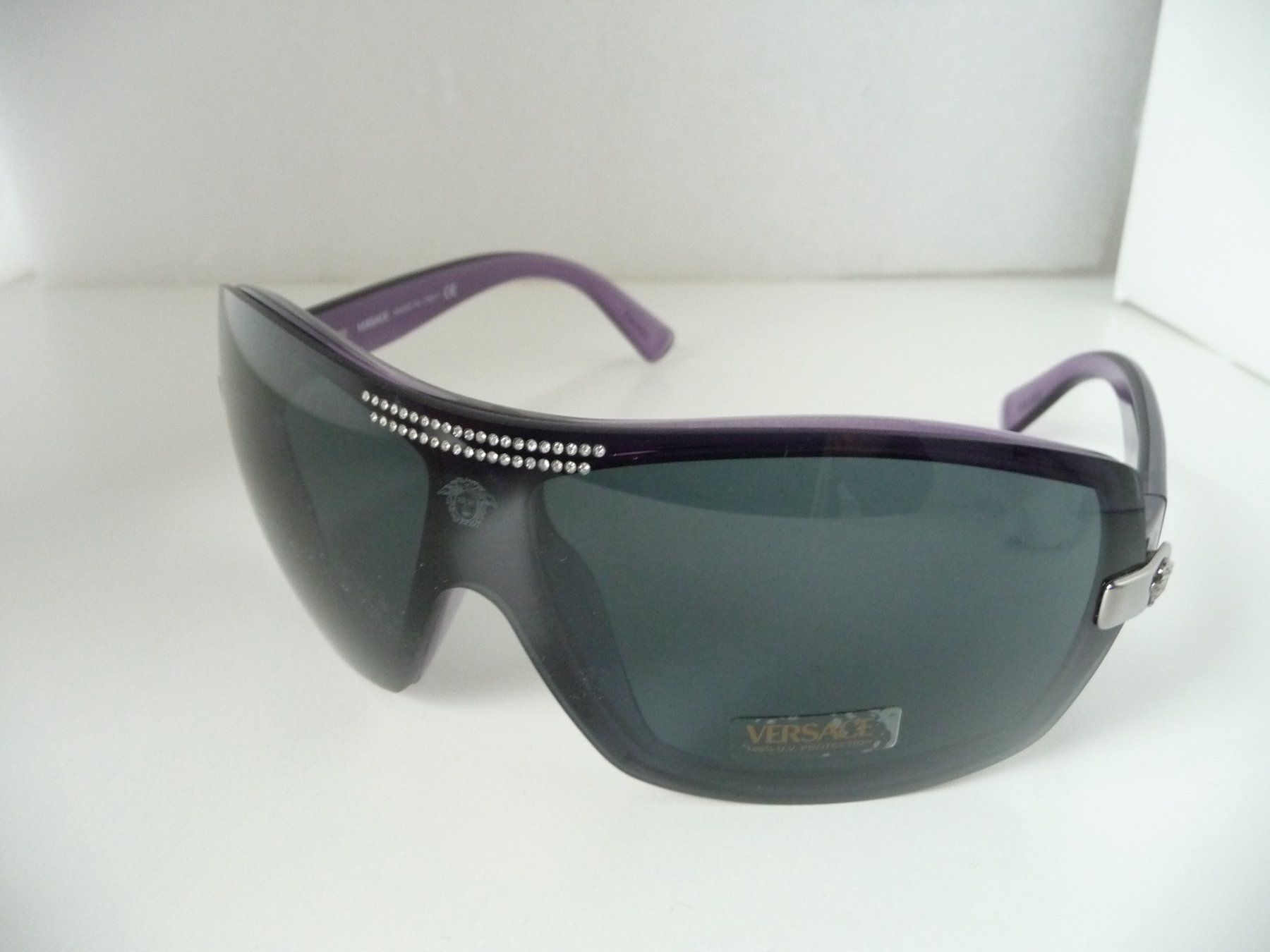 Occhiali & Lenti: neue Versace 4075-V-B Shield, Fehler i.Hinterglas entfernbar – Nuovo (secondo la descrizione) da Winterthur venduto da ricofly 3