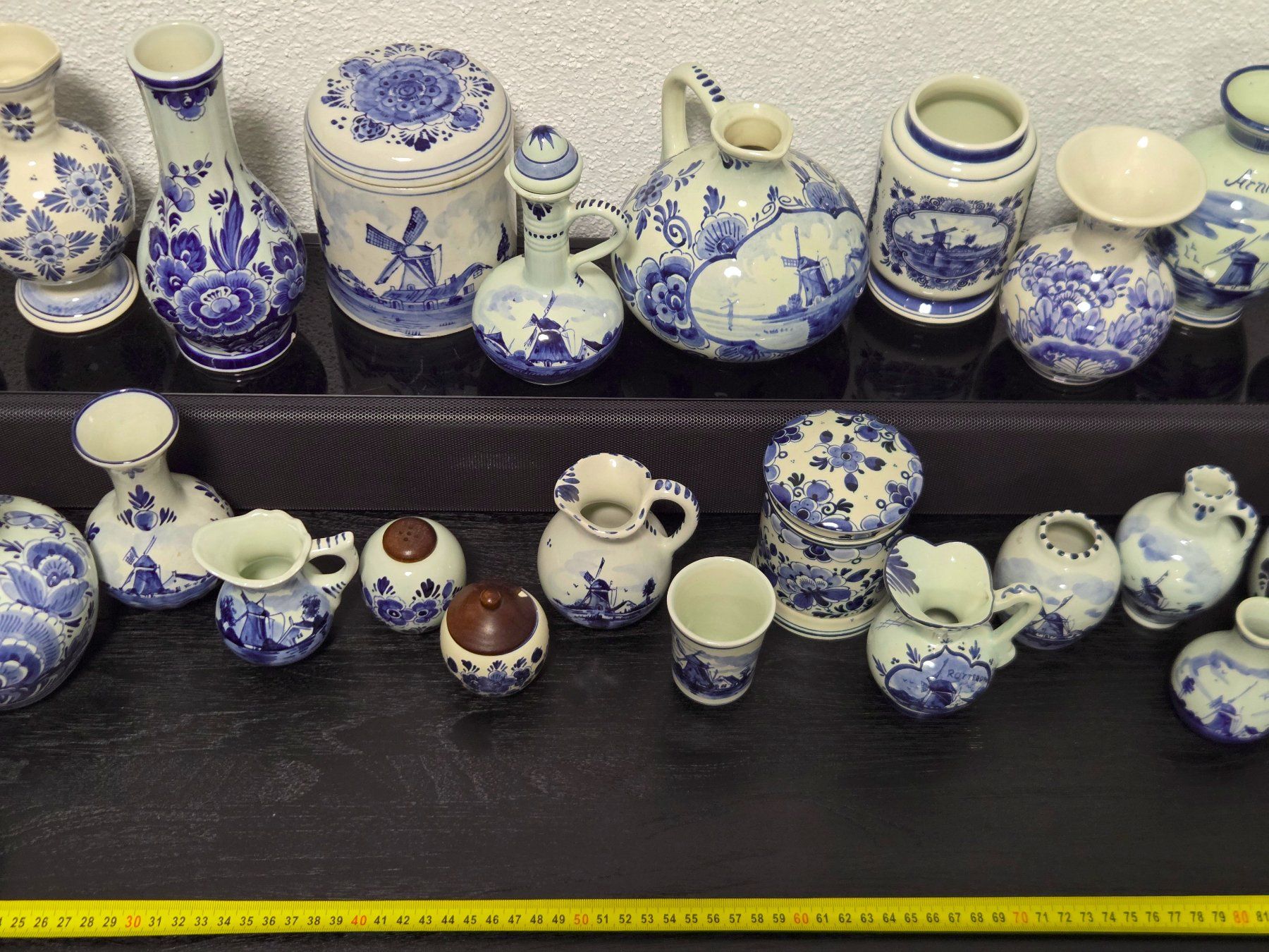 Set di piatti: Delft Blau Keramik Geschirr - gemischtes Set – Usato da Bülach venduto da DontPushTheButton 3
