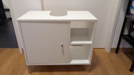 Ikea Waschunterschrank Norsälven weiss neuwertig