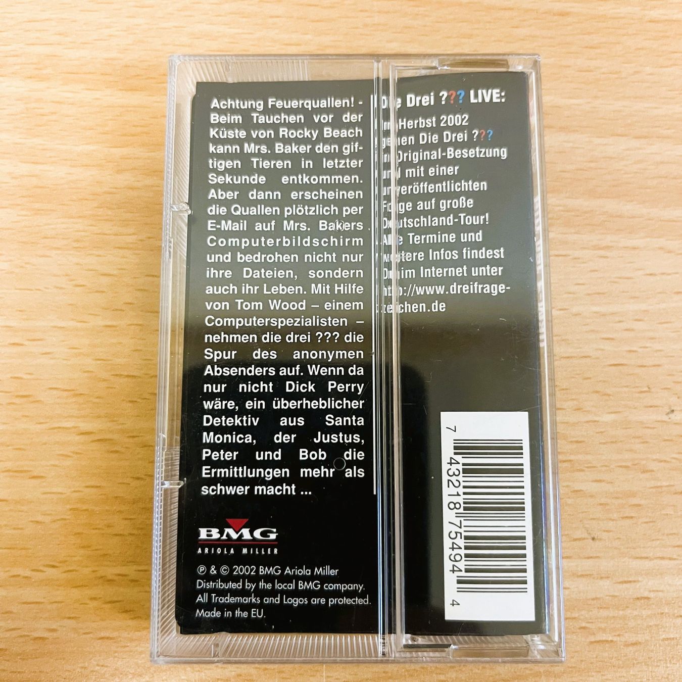 Musicassette: MC - Die drei ??? - Gift per E-Mail - Folge 104 – Usato da Amlikon-Bissegg venduto da riestig 2