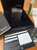 Original S.T. Dupont Ligne 2 Feuerzeug versilbert