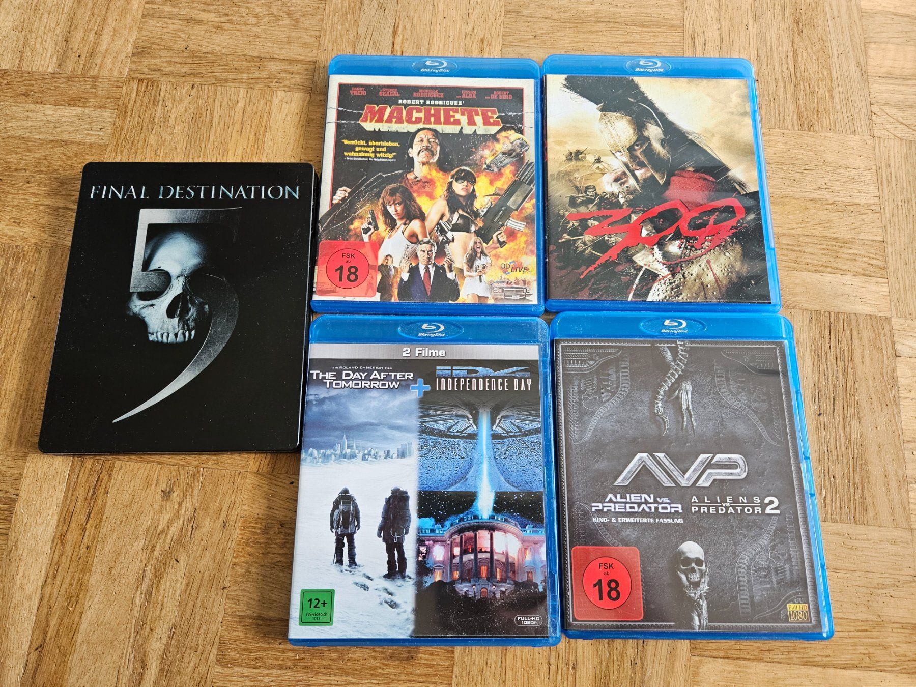 Tutti i DVDs: 7 Blu-ray Action Filme – Usato da Hombrechtikon venduto da JackBleacher