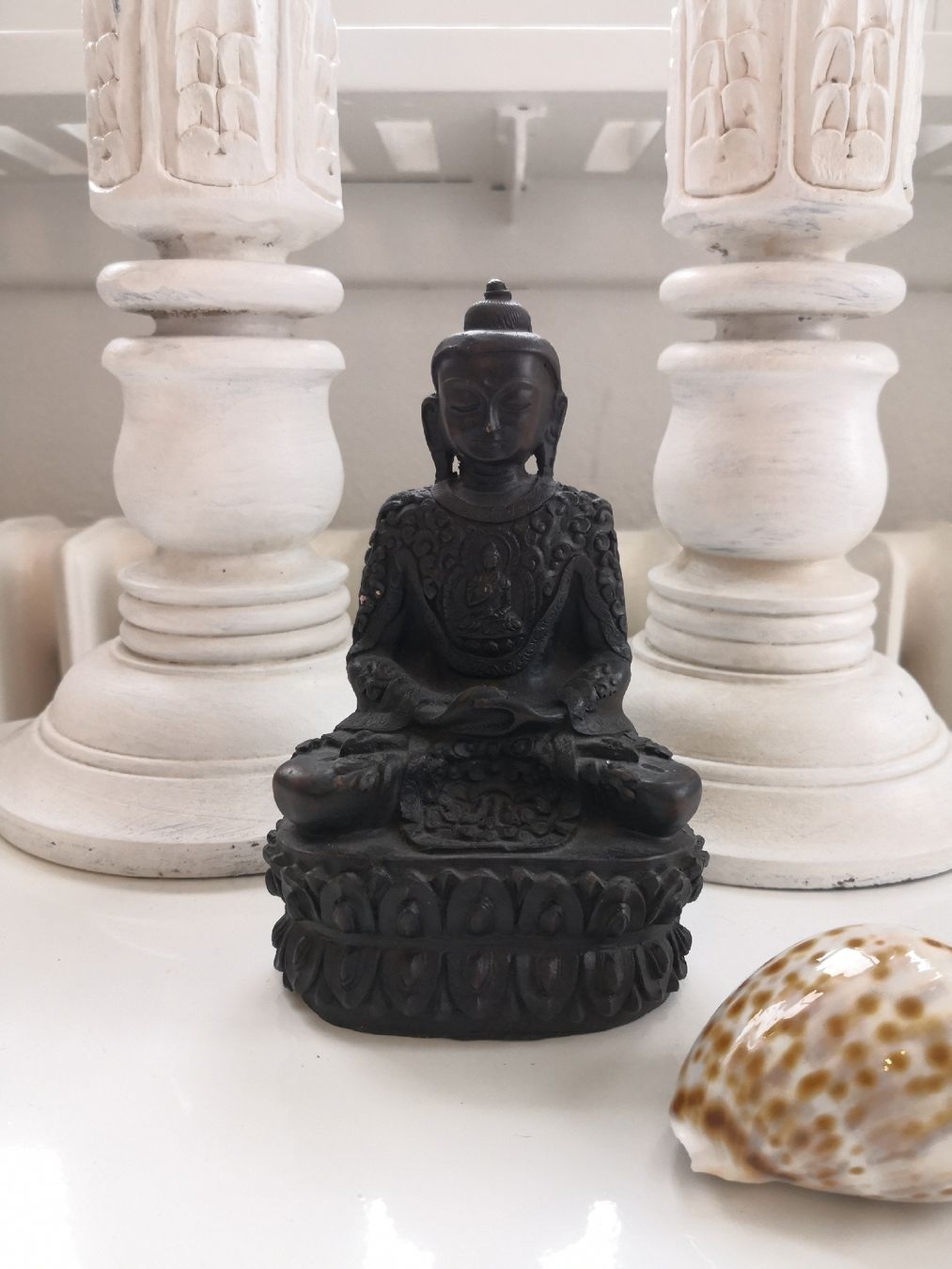 Sculture & Statue: 🤩BUDDHA STATUE SCHWARZ – Usato da Olten venduto da Naja-Twins-Twins 4