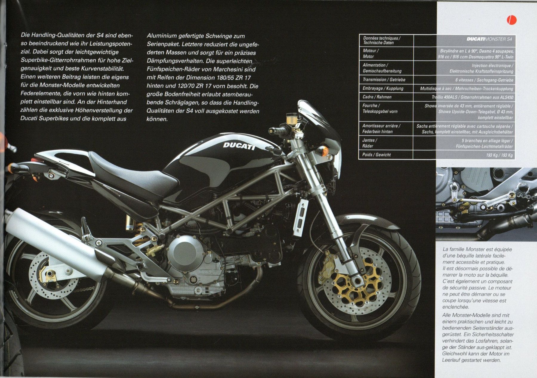 Ducati Strasse: Ducati Multistrada  - Originalprospekt – Neu (gemäss Beschreibung) aus Malans GR von Chueche427 4