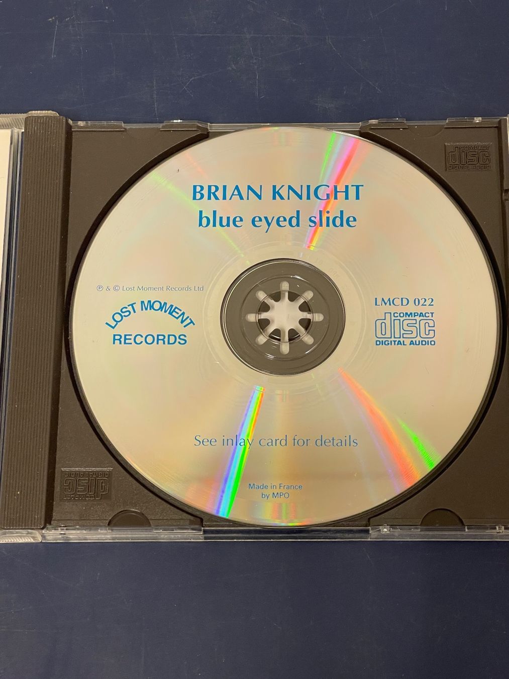CDs: Brian Knight - Blue Eyed Slide – Gebraucht aus Rüti ZH von alumedien 2