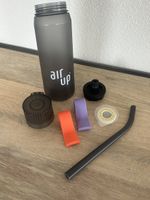 Air Up Trinkflasche Grau mit Zubehör - Top Zustand
