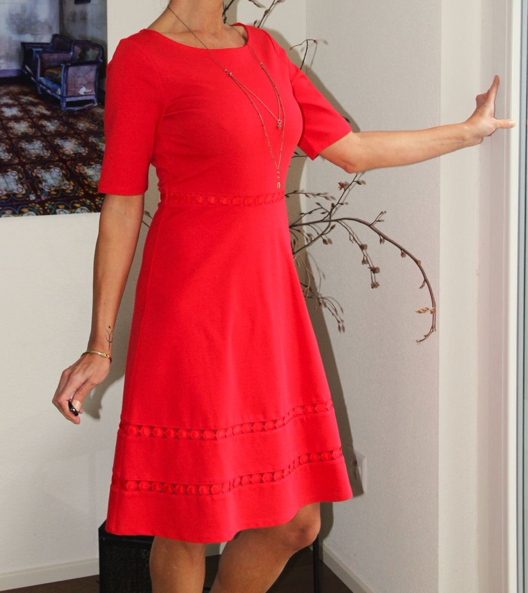 S.Oliver Robes: S. Oliver Rotes Kleid - 34  – Neuf (Voir description) à Turgi par spi_zss6 5