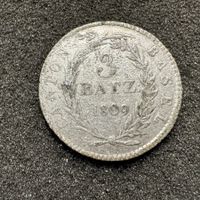 3 Batz Silber Kanton Basel 1809