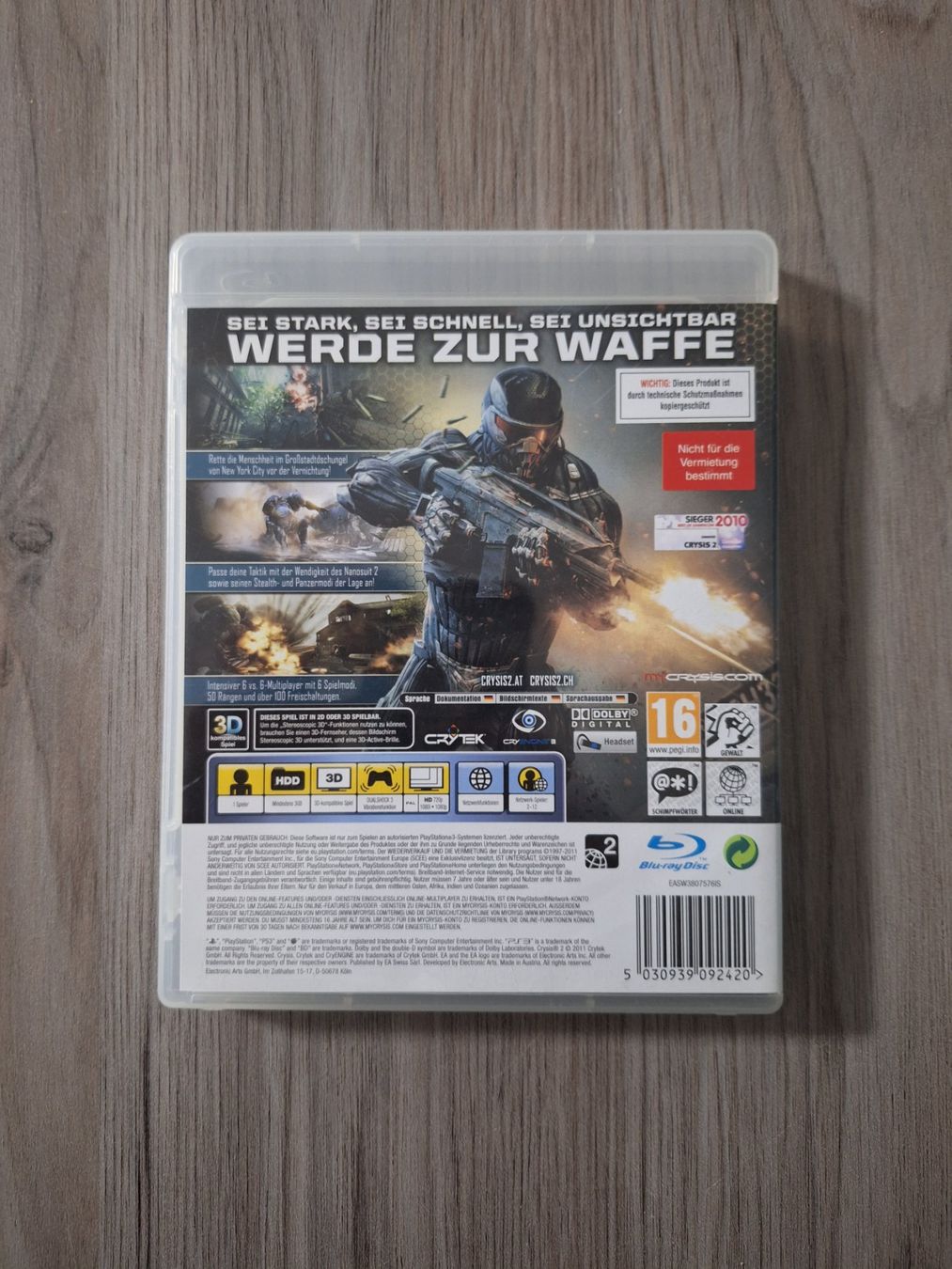 Spiele: Crysis 2 - PS3 – Gebraucht aus Baar von RDNA 2