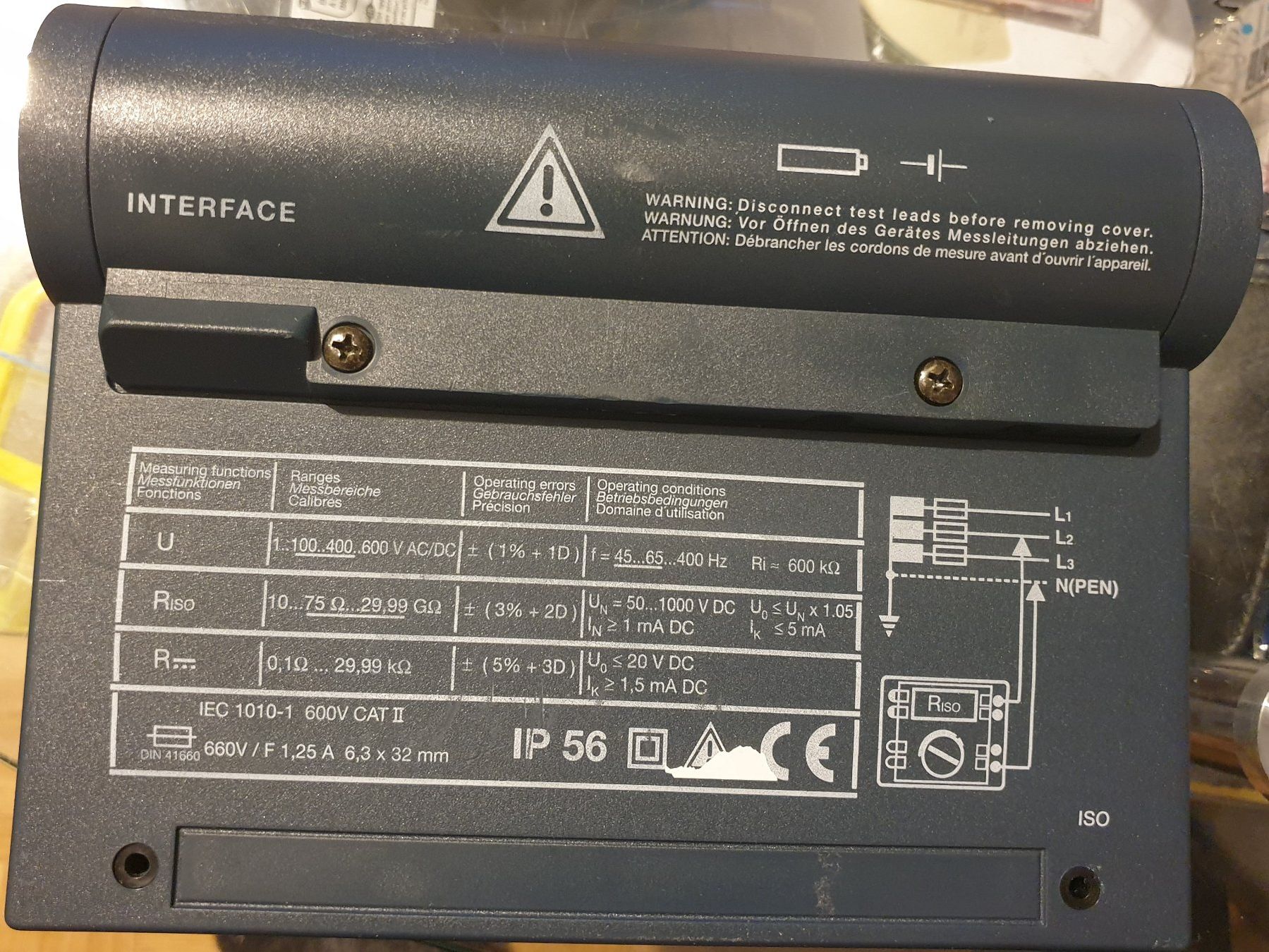 Messen: Isolation-Tester Saturn Iso von LEM – Defekt aus Horw von Arta20000 4