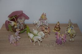 RAR Set Schleich Bayala 13x Figuren: Elfen, Pferde, Kutsche