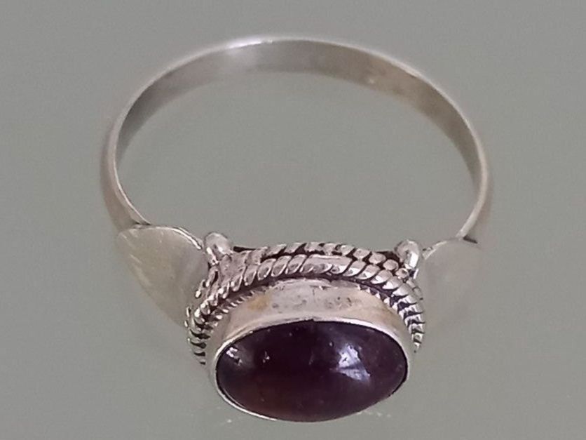Onyx Ringe: Ring mit Onyx Stein Silber 925 – Gebraucht aus Kerzers von ExpressoTerreno