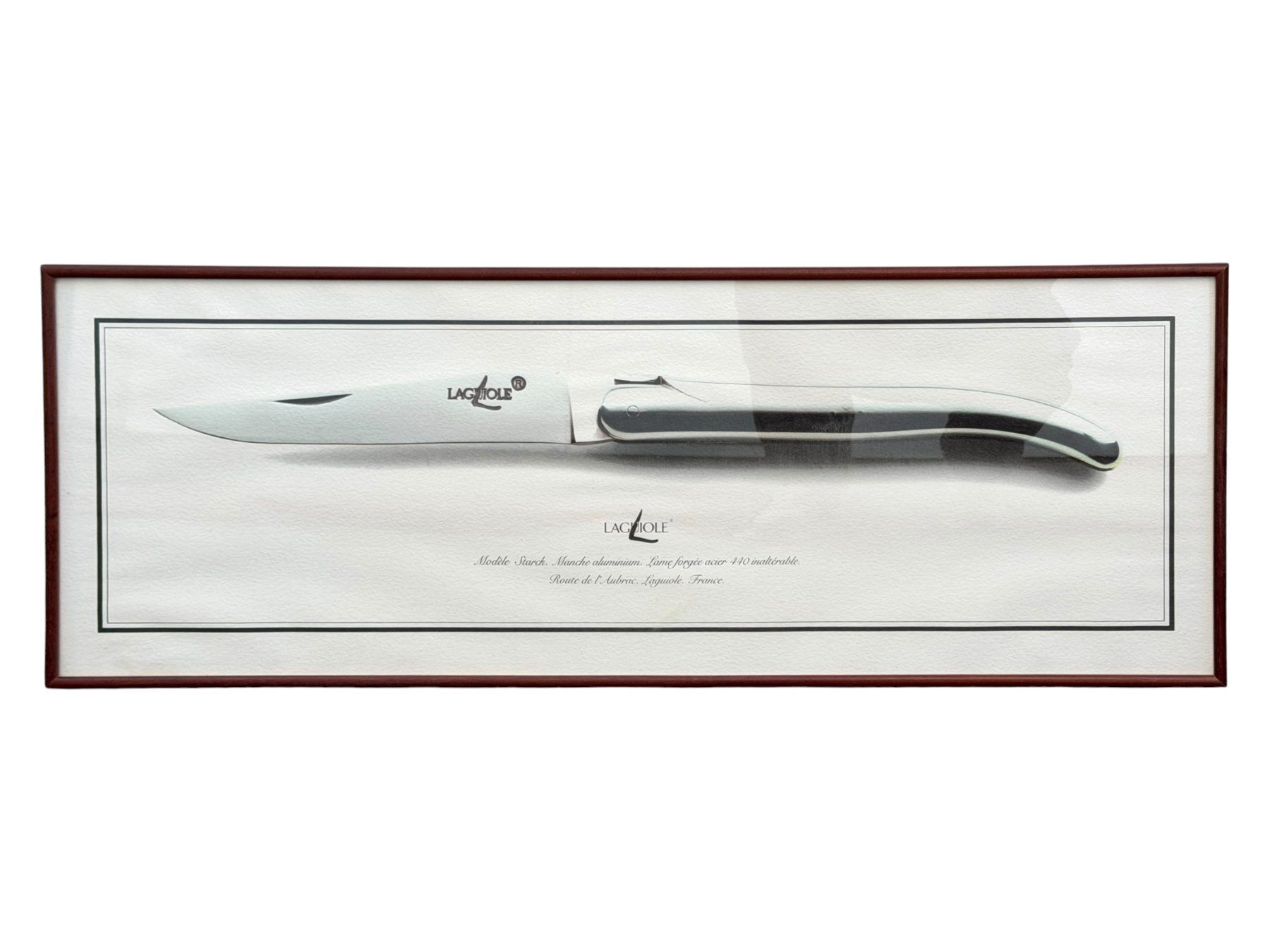 Dipinti: Impression publicitaire d'art Couteau Laguiole Starck – Usato da Morges venduto da objetsdepoque 5