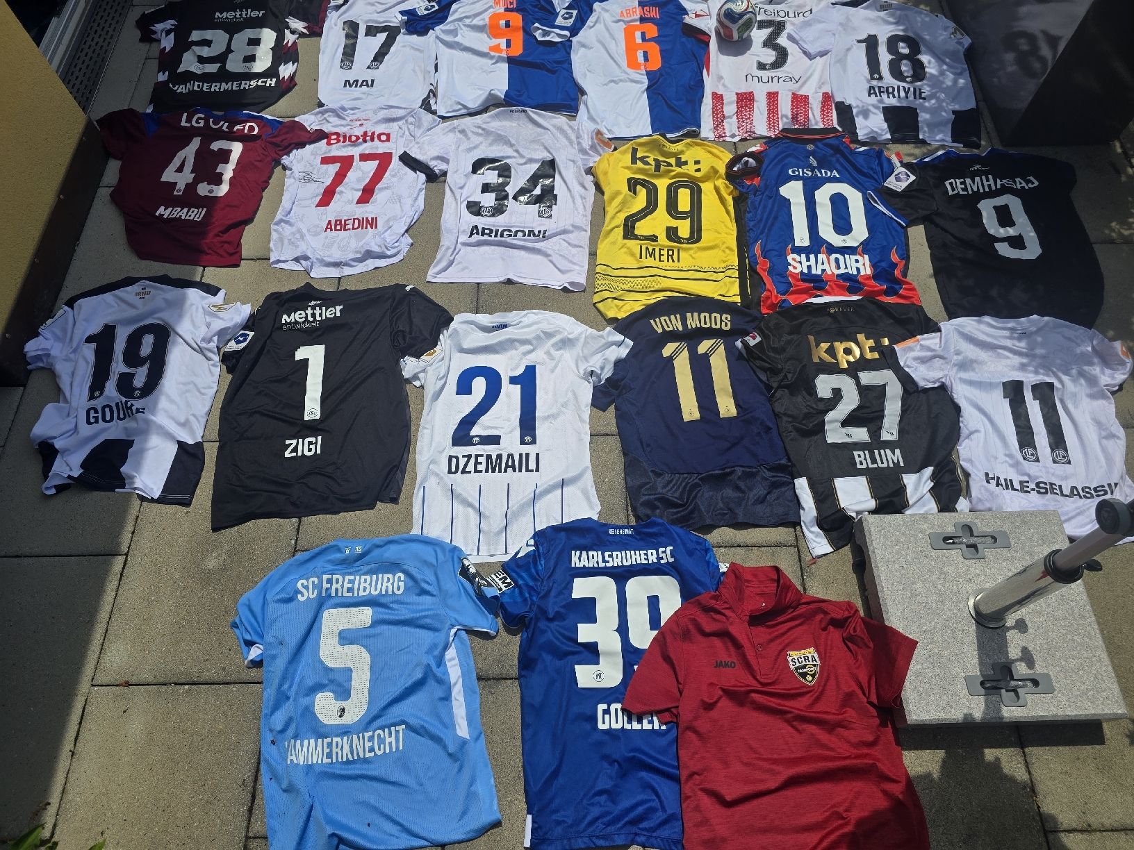 Canottiere & Pantaloni: diverse superleaug matchworn shirts – Usato da Zumikon venduto da raphaels199 1