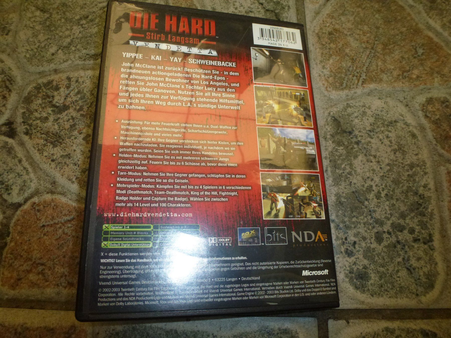 Spiele: Die Hard - Vendetta XBOX – Gebraucht aus Olten von Disc-Ausverkauf 2