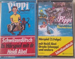 2 Pippi Langstrumpf Hörspiel Kassetten Schweizerdeutsch