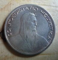 5 Franken 1923, stgl, Kat. CHF 400.--