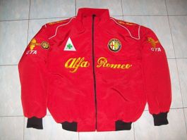 NEU Alfa Romeo Fan Jacke rot alle Größen/Modelle