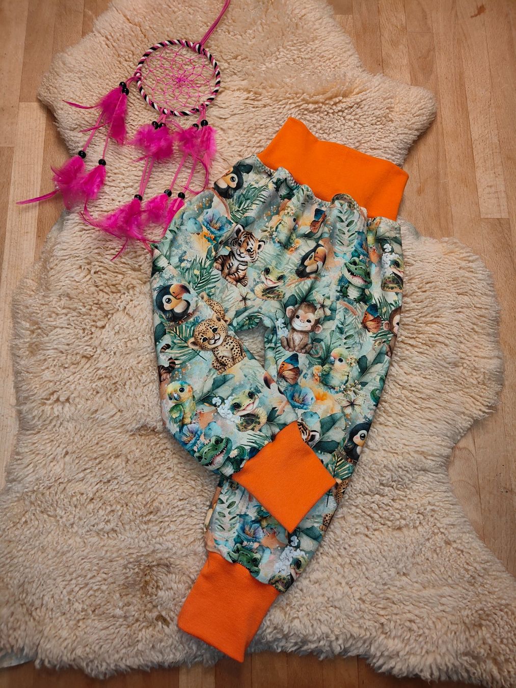 Hosen: Pumphose Wildtiere 80/86 – Neu (gemäss Beschreibung) aus Attiswil von Velvet81 1