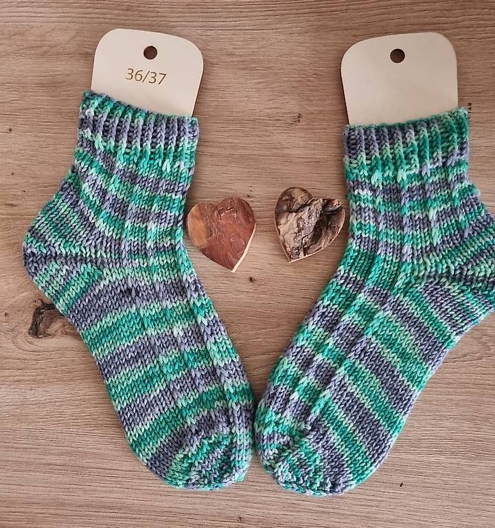 Calze: Handgestrickte Socken extradick Gr. 36/37 – Usato da Sirnach venduto da Chade209 1