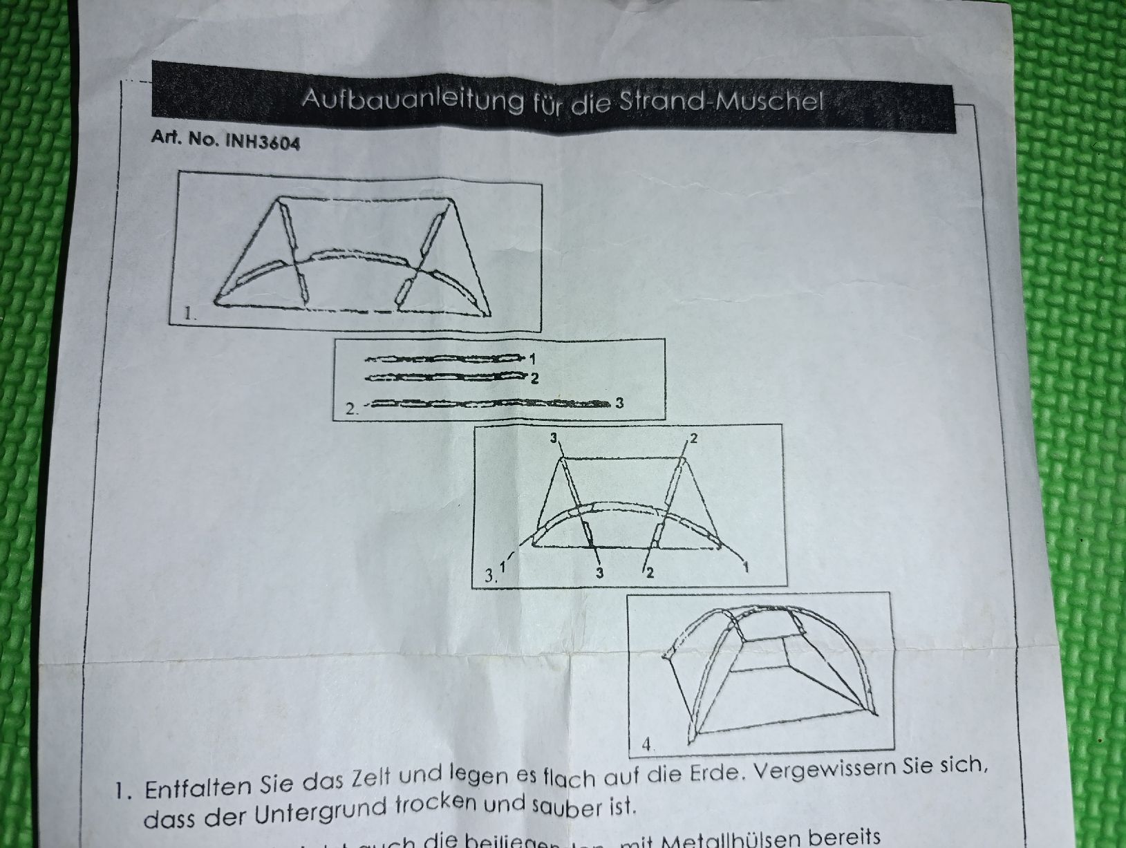 Tende : Strandmuschel – Usato da Brunnenthal venduto da evyame 2