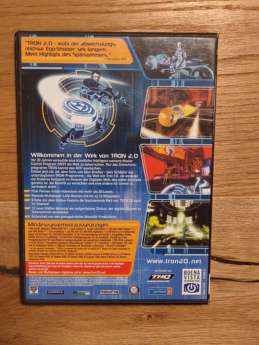 Giochi: Tron 2.0 2003 PC DE – Usato da Fribourg venduto da Nooky 1