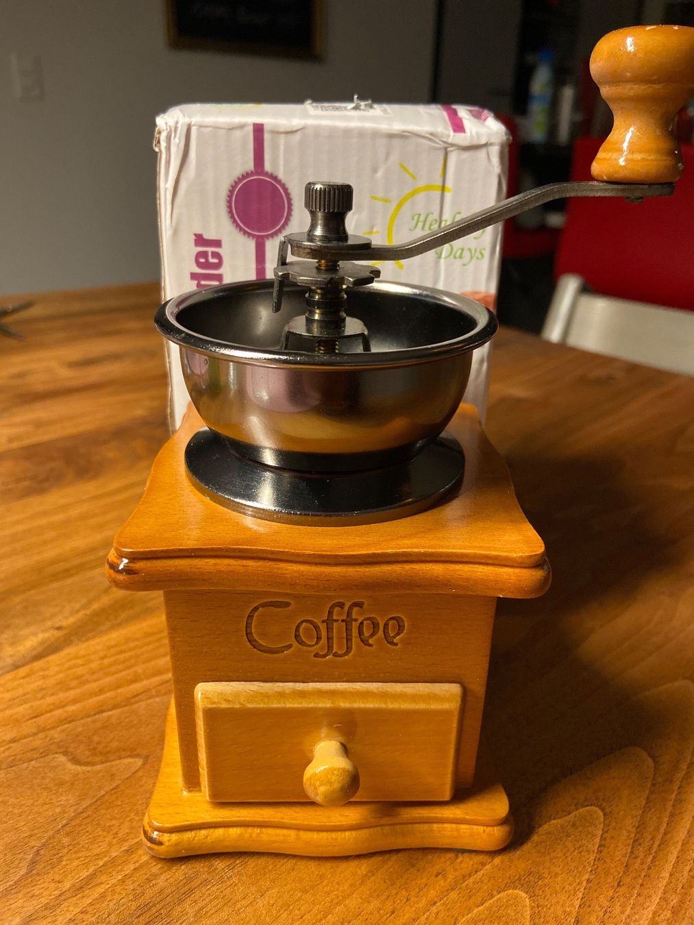 Cucine complete: Kaffee Bean Grinder Kaffee Maker Kaffee Spice Grat Mühle – Nuovo e nell'imballaggio originale da Seon venduto da Aaargauer01 9