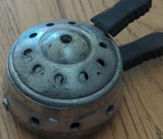 Shisha Kopfhaube Kohlehalter Metall gebraucht