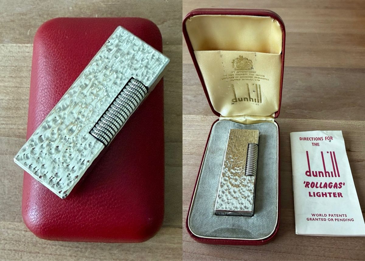 Dunhill Feuerzeuge: professionell restauriertes Vintage Dunhill Feuerzeug – Gebraucht aus Embrach von watchesandlighters
