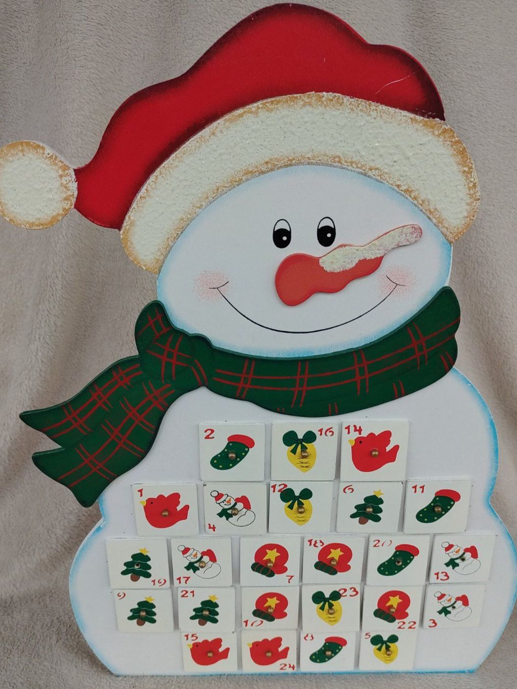 Calendari: Adventskalender Schneemann – Usato da Strengelbach venduto da Phorensic_30 1