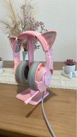 Pinke Gaming Kopfhörer mit Katzenohren - Top Zustand!