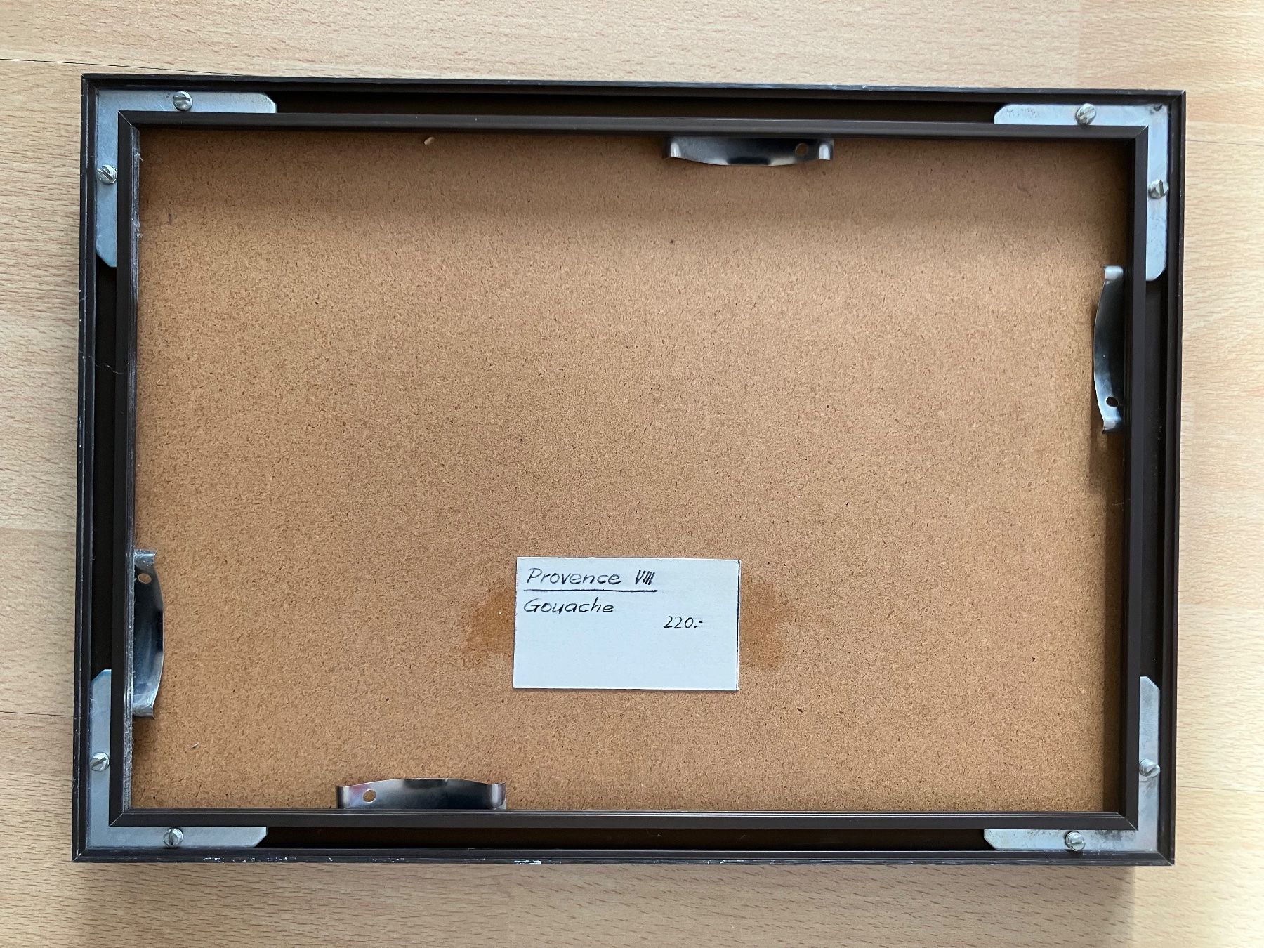 Gemälde: Kleines Akt Gemälde einer Frau Gouache Technik – Gebraucht aus Flums von Limatools 1