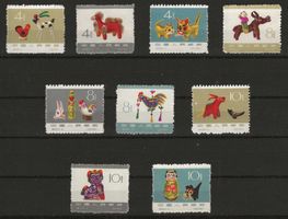 CHINA 1963 SPIELSACHEN LUXUS MNH/**