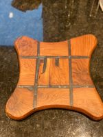Service Tablette / Schneidebrett aus Massiveholz und Epoxy