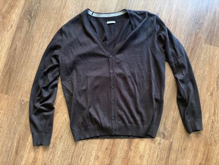 Pullover V-Ausschnitt Merino Gr. L