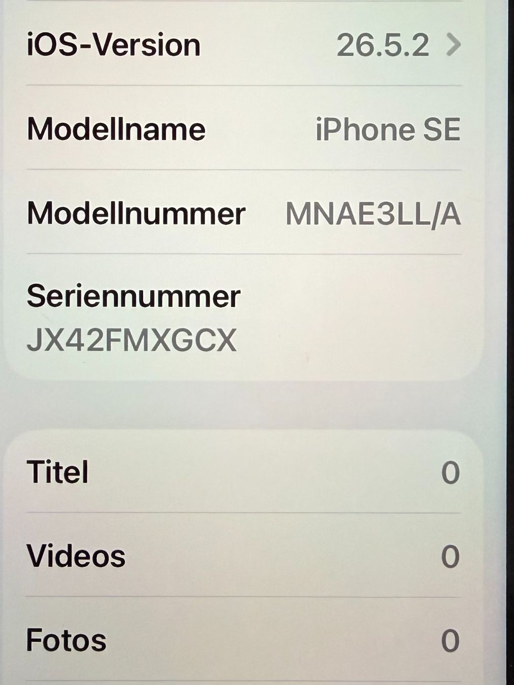 Apple Telefoni cellulari / Smartphones: Iphone SE 3Gen. rot 64 GB – Usato da Wädenswil venduto da ulimod 3