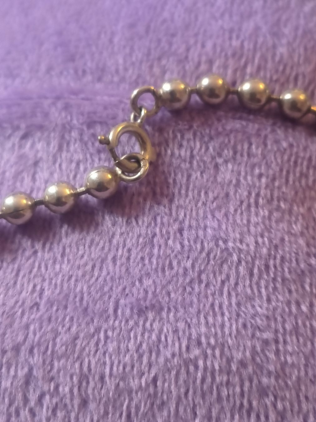 Catenine: bijoux collier boules en argent 925 – Usato da Pampigny venduto da Nathbn 2